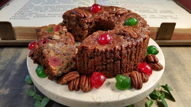 Assumption Abbey Traditional Fruit Cake - 2 lbs - Image 2